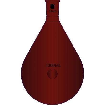 棕色玻璃,厚壁茄型瓶,高强度,磨口 29/42,2000ml F31292LZ