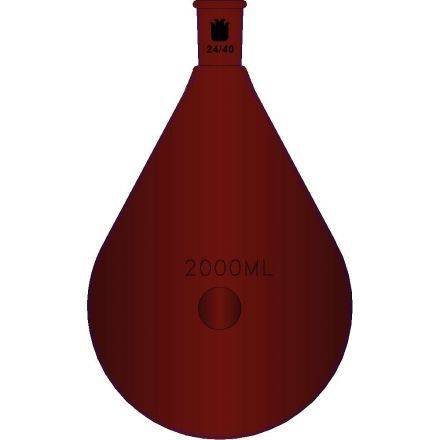 棕色玻璃，厚壁茄型瓶,高强度,磨口:24/40,2000ml F31242LZ